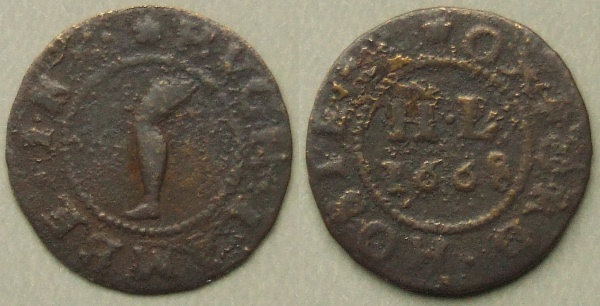 Oxford, Hugh Lambe farthing token N3703
